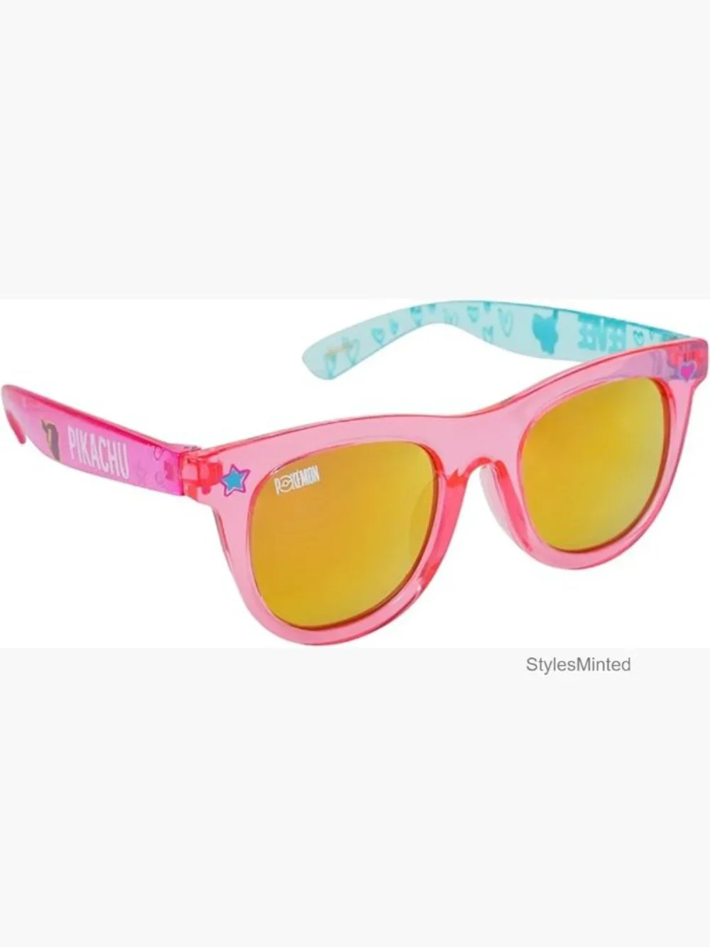 Official Pokemon Kids Sunglasses with Pikachu and Eevee UV400 One Size